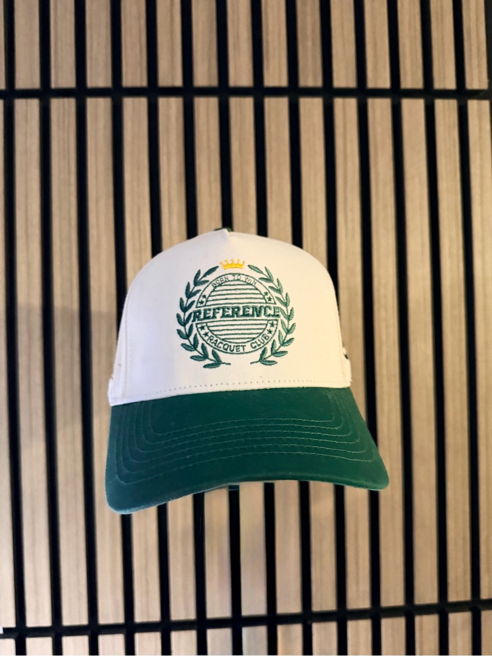 REFERENCE RACQUET CLUB SNAPBACK CAP